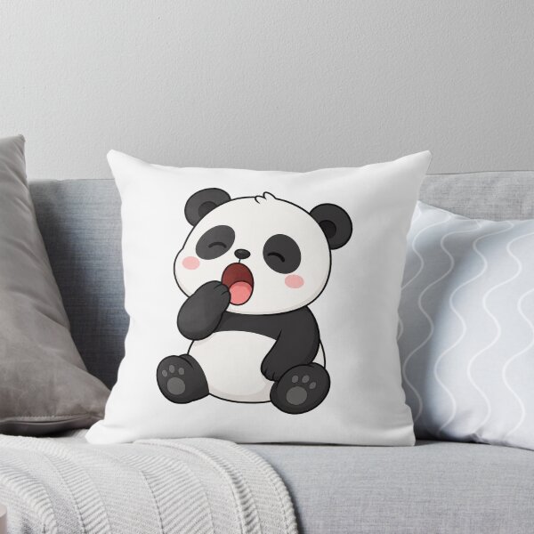 Item preview, Cute Sleepy Panda Yawning Kawaii Cartoon Cozy Design designed and sold by Seculinator.