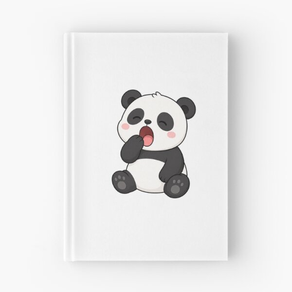 Item preview, Cute Sleepy Panda Yawning Kawaii Cartoon Cozy Design designed and sold by Seculinator.