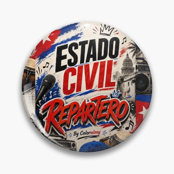Item preview, Marital Status Repartero | Cuban Urban Music Typography | By Coloralmy designed and sold by Coloralmy.