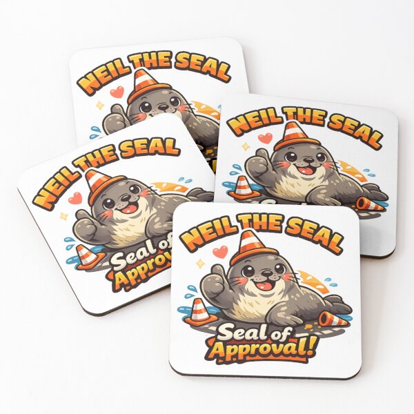 Item preview, Neil the Seal - Seal of Approval  designed and sold by Sloyar.