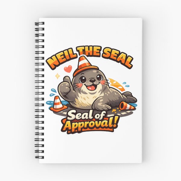 Item preview, Neil the Seal - Seal of Approval  designed and sold by Sloyar.