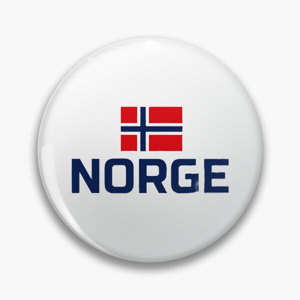 Item preview, Norway Flag Distressed Nordic Red White Blue Symbol designed and sold by gear-posters.