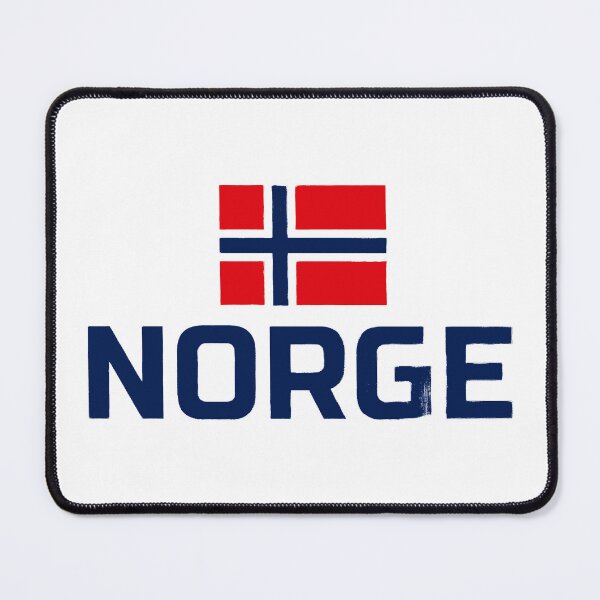 Item preview, Norway Flag Distressed Nordic Red White Blue Symbol designed and sold by gear-posters.