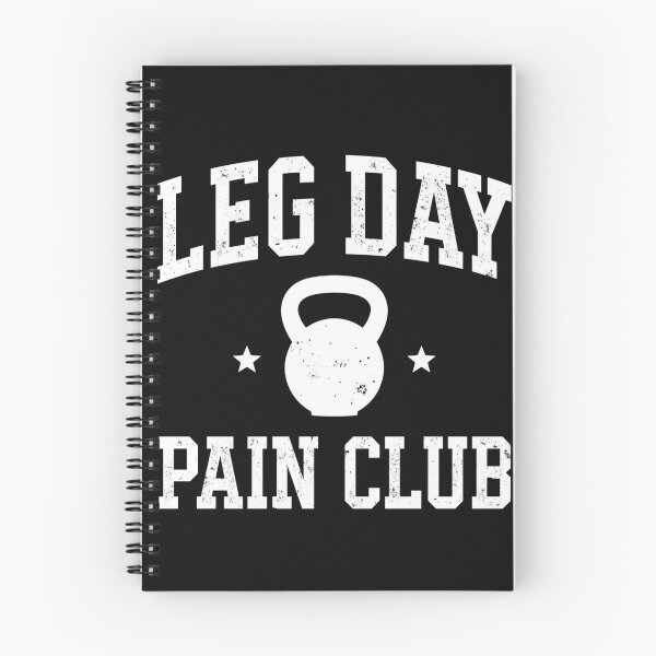 Item preview, Leg Day Pain Club – Vintage Varsity Gym Typography designed and sold by Sparkofart07.