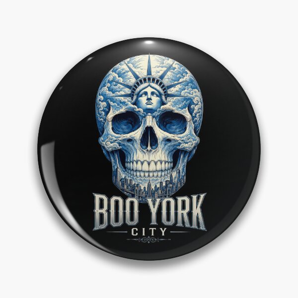 Item preview, Funny New York City Halloween Skull Statue of Liberty designed and sold by PetsArt.
