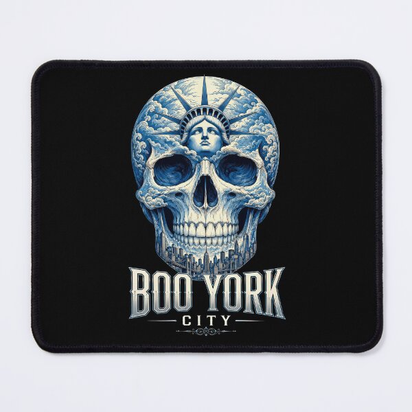 Item preview, Funny New York City Halloween Skull Statue of Liberty designed and sold by PetsArt.