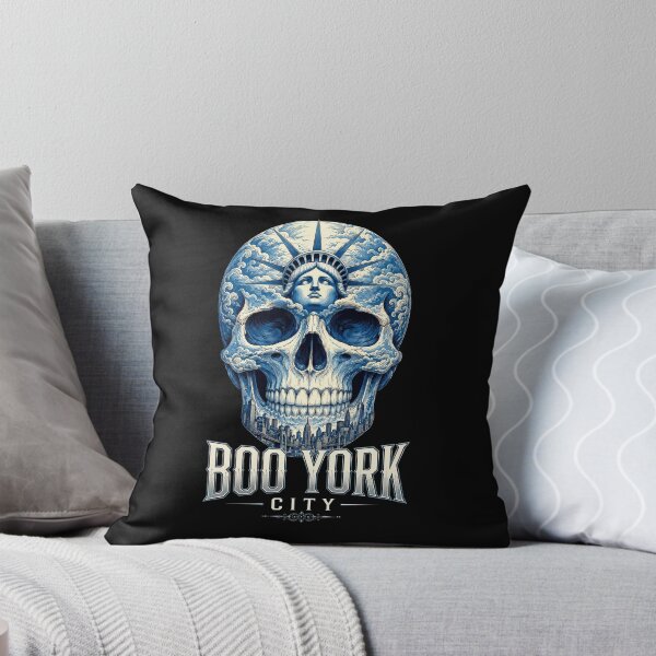 Item preview, Funny New York City Halloween Skull Statue of Liberty designed and sold by PetsArt.