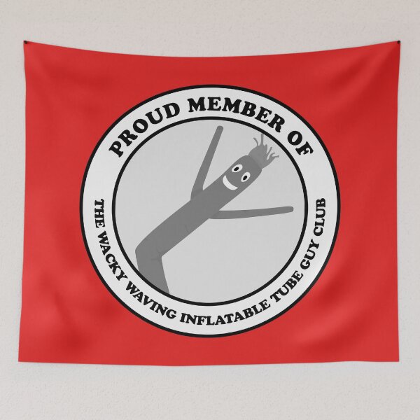 Item preview, Wacky Waving Inflatable Tube Guy Club designed and sold by Heather H Designs .
