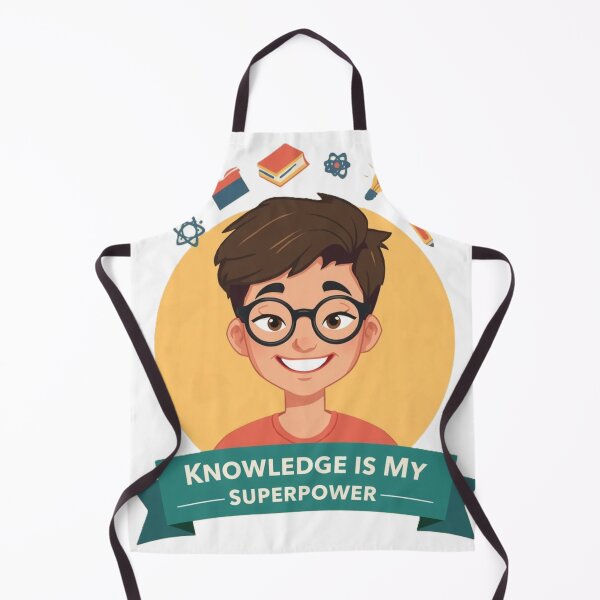 Item preview, Knowledge Is My Superpower – Cute Cartoon Back to School Design designed and sold by Cartoon art with a purpose ❤️ Supporting Althea’s friends .