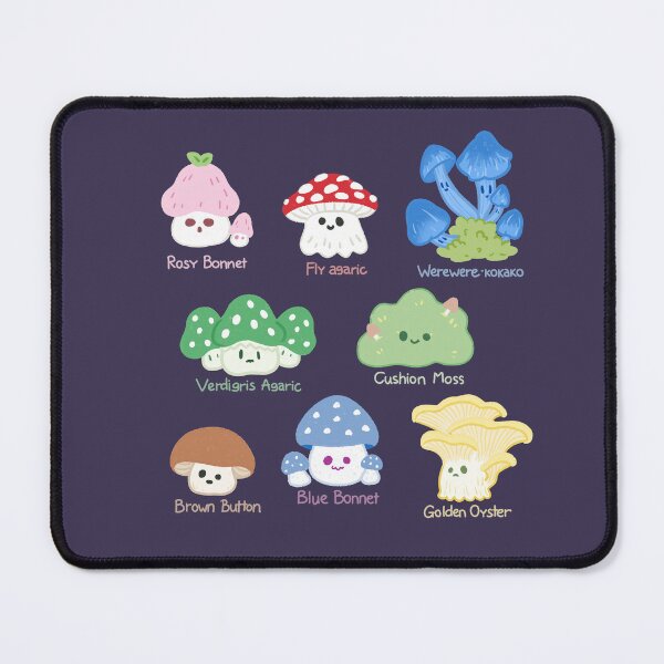 Item preview, Cute mushroom friends bring forest delight designed and sold by Gotta Geta Gato.