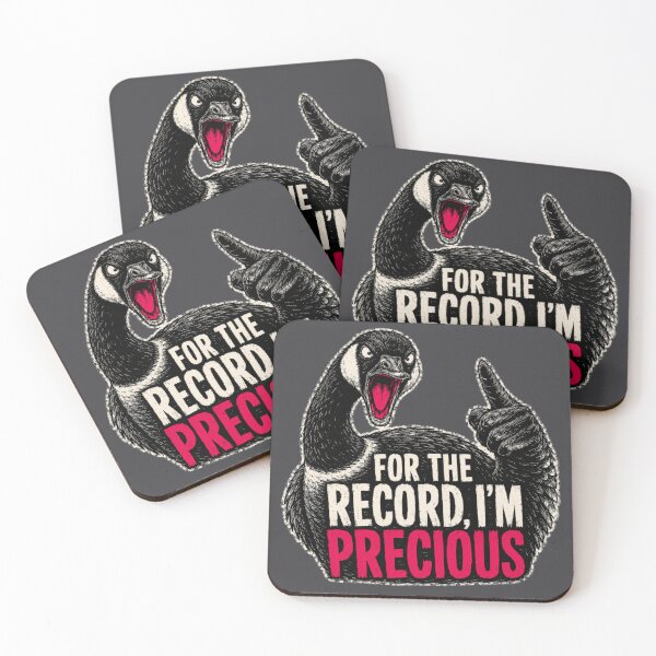Item preview, For the Record, I’m Precious Funny Angry Canada Goose Shirt designed and sold by POD DYNASTY | Original Print On Demand T-Shirt Graphics.