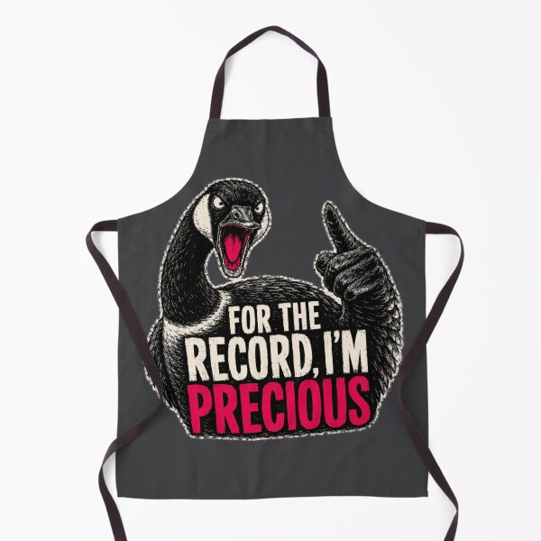 Item preview, For the Record, I’m Precious Funny Angry Canada Goose Shirt designed and sold by POD DYNASTY | Original Print On Demand T-Shirt Graphics.