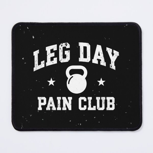Item preview, Leg Day Pain Club – Vintage Varsity Gym Typography designed and sold by Sparkofart07.