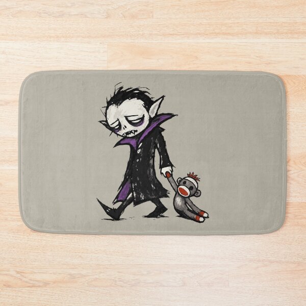 Item preview, Funny Monster Vampire Bedtime Sock Monkey Stuffie designed and sold by TackyTime.