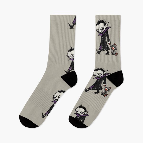 Artikelvorschau, Lustiges Monster-Vampir-Schlafsack-Sockenaffen-Kuscheltier entworfen und verkauft von TackyTime.