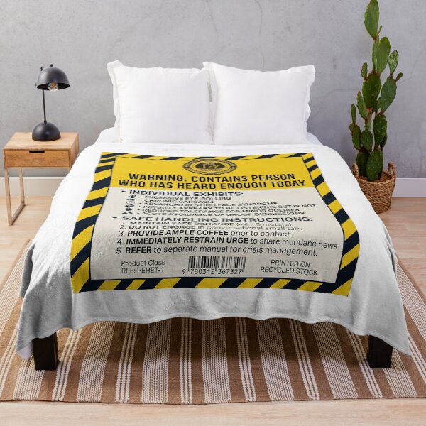Item preview, Funny Warning Label Inappropriate Humor Sticker Design designed and sold by LunaMarkos.