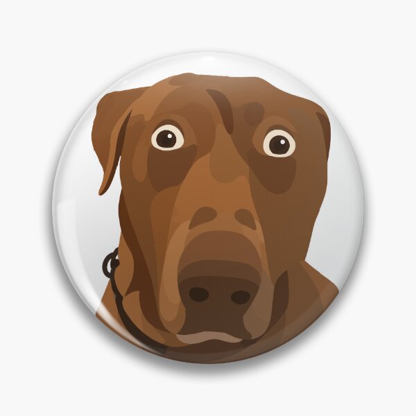 Item preview, Shocked Dog meme illustration designed and sold by PrintondemArt.