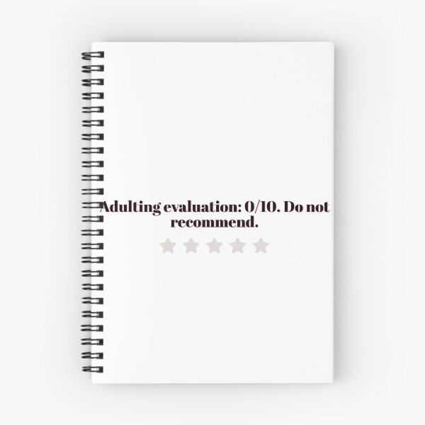 Item preview, Adulting 0/10 Funny Meme Quote. designed and sold by Magistiq.