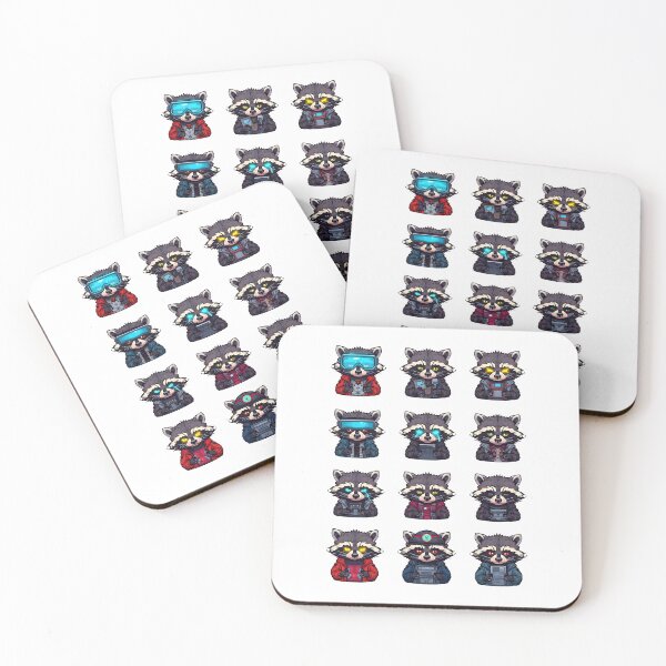 Item preview, High-Tech Low-Life Dwellers - Sticker Pack designed and sold by Dhenin Studio.