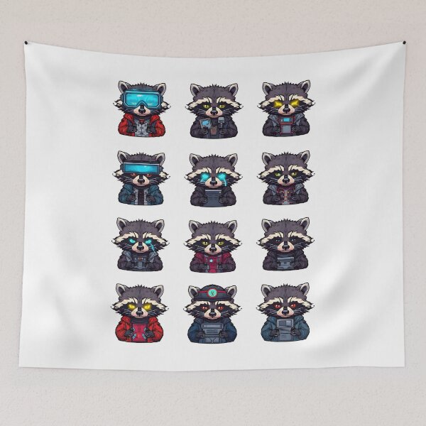 Item preview, High-Tech Low-Life Dwellers - Sticker Pack designed and sold by Dhenin Studio.
