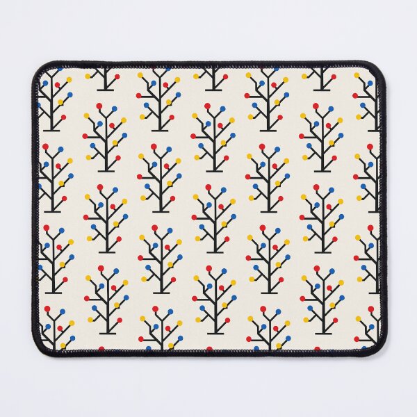 Item preview, Bauhaus Berry Tree, Minimalist Folk Nature Art designed and sold by OpenFieldNotes.