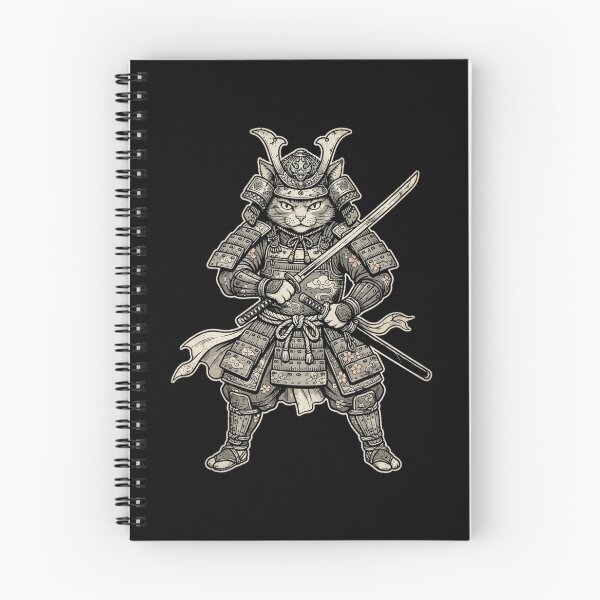 Item preview, Cat Samurai | Japanese Sword Warrior Design Cat Art designed and sold by SOUFIANE1991.