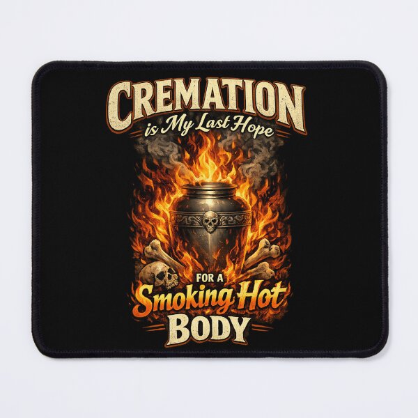 Item preview, Cremation is My Last Hope for A Smoking Hot Body Sarcastic Humor designed and sold by super-think.