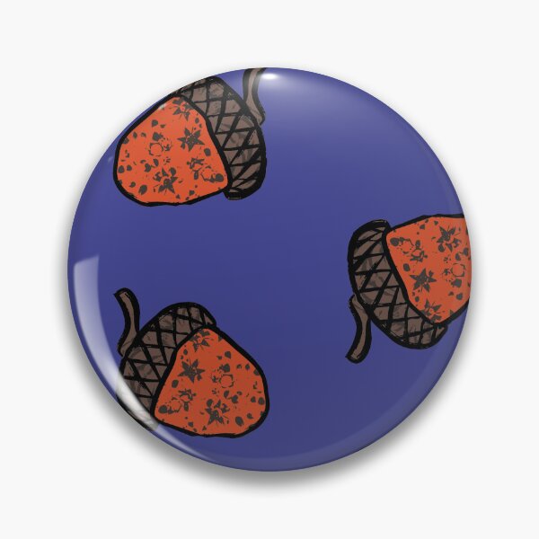 Item preview, Acorns on Blue designed and sold by Digitalmyth's Designs.