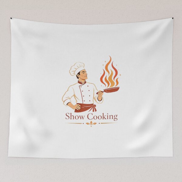 Item preview, Cooking With Fire Chef Design designed and sold by House of Rein.