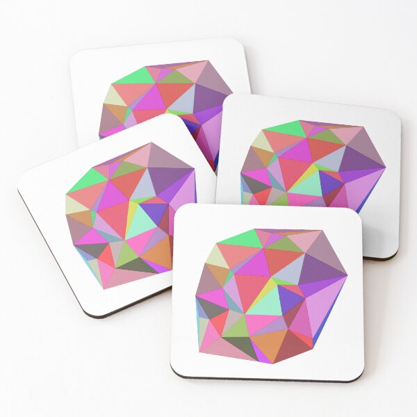 Item preview, Prismatic Low Poly Geometric Gem designed and sold by PATTERNCODE.
