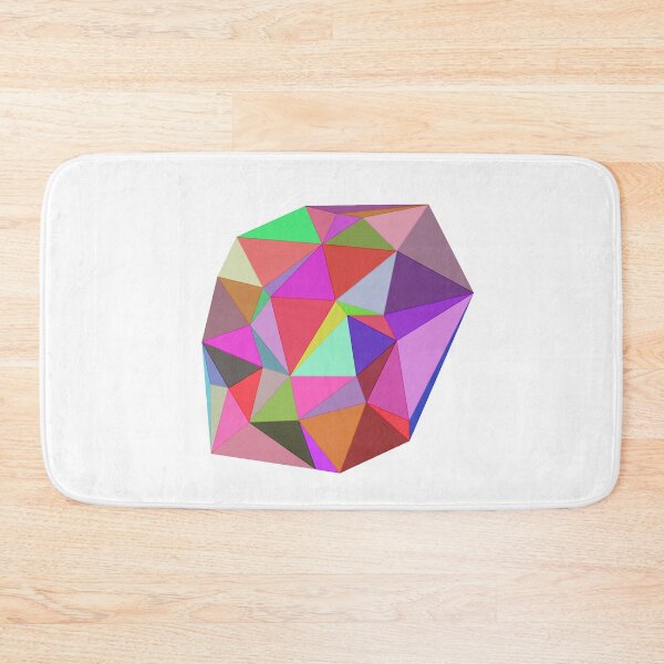 Item preview, Prismatic Low Poly Geometric Gem designed and sold by PATTERNCODE.