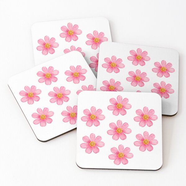 Item preview, Pink wildflowers designed and sold by trendspatterns.