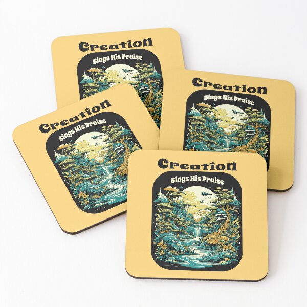 Item preview, Creation Sings His Praise | Christian Nature Waterfall Faith Design designed and sold by Sachie's Studio.