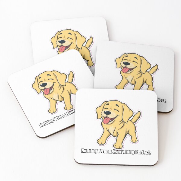 Item preview, Golden Retriever - Nothing Wrong Everything Perfect - Funny Golden Gift designed and sold by pawdrops.