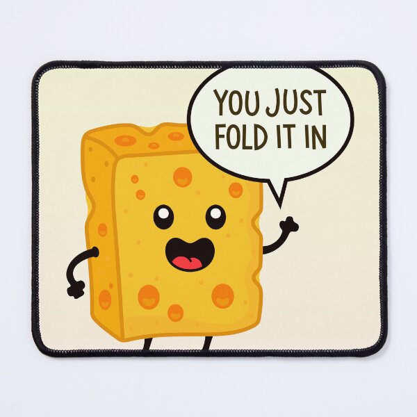 Item preview, Cool Kawaii Cheese State.You just Fold it in! designed and sold by DibujandoPorfa.