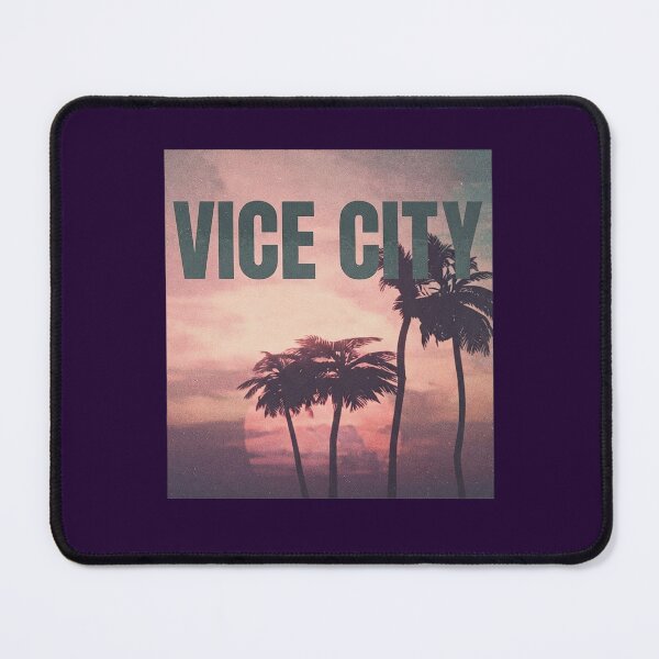Item preview, GTA 6 Jason Vice City Inspired Sunset Tropical Tee designed and sold by 1001T-Shirt.