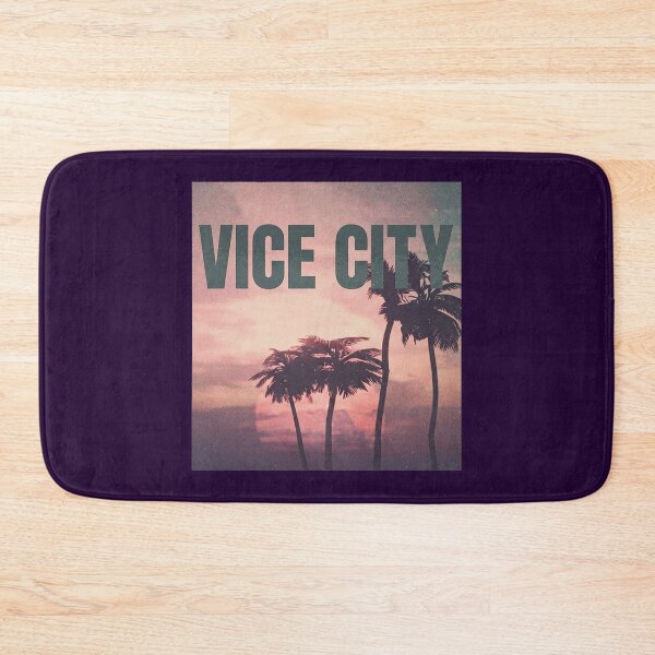 Item preview, GTA 6 Jason Vice City Inspired Sunset Tropical Tee designed and sold by 1001T-Shirt.