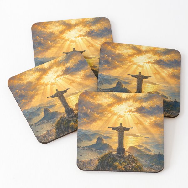 Item preview, Cristo sobre Río en Luz Celestial designed and sold by alexanderVision.
