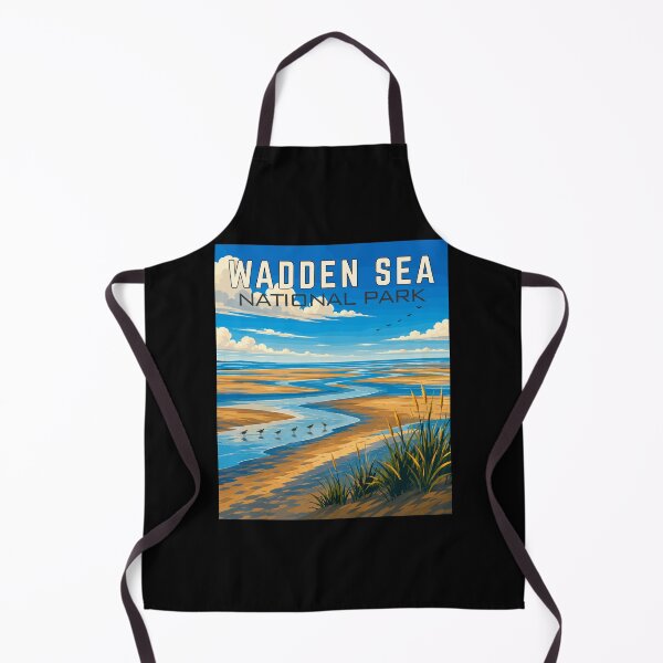 Item preview, Wadden Sea National Park in Denmark, Art Travel Landscape designed and sold by MaateoDesign.