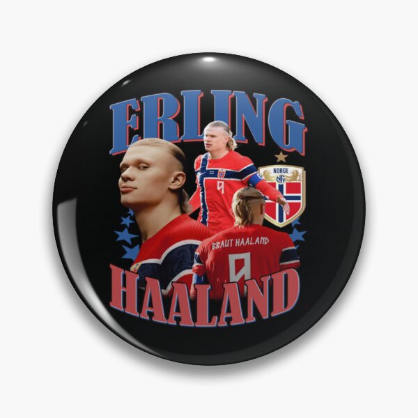 Item preview, Erling Haaland "Norway" Vintage designed and sold by Soceitiz.