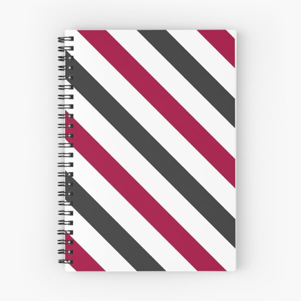 Item preview, Black and Red diagonal striped pattern  designed and sold by Illustropedia ..