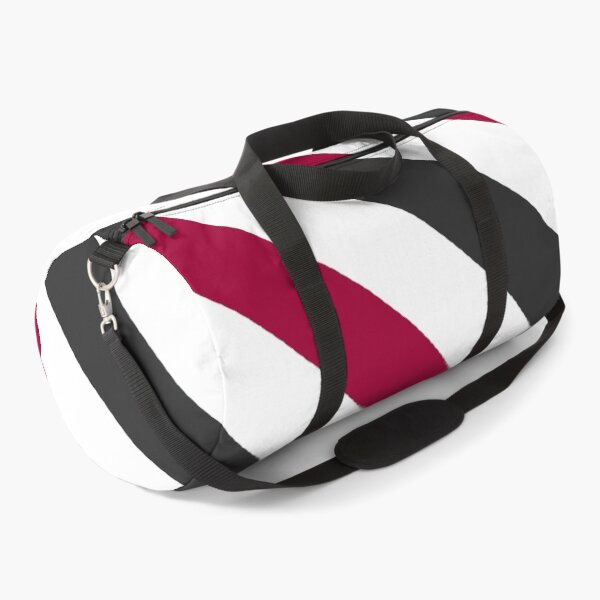 Item preview, Black and Red diagonal striped pattern  designed and sold by Pattern Petals.
