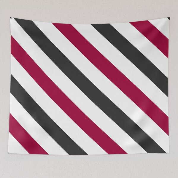 Item preview, Black and Red diagonal striped pattern  designed and sold by Illustropedia ..