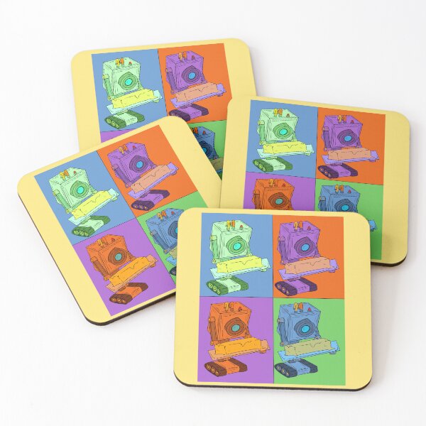 Item preview, Butter Robert Pop Art With Yellow Background  designed and sold by missmann.
