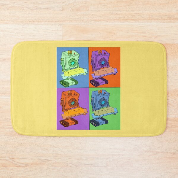 Item preview, Butter Robert Pop Art With Yellow Background  designed and sold by missmann.