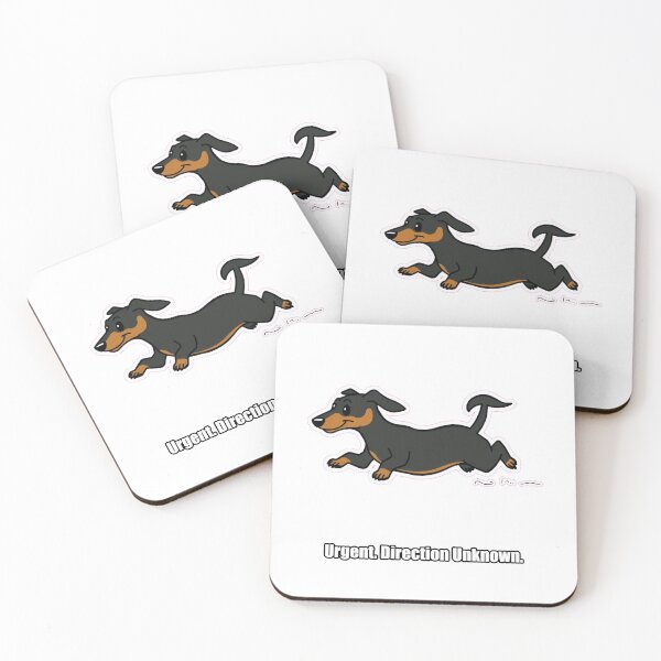 Item preview, Dachshund - Urgent Direction Unknown - Funny Doxie Gift designed and sold by pawdrops.