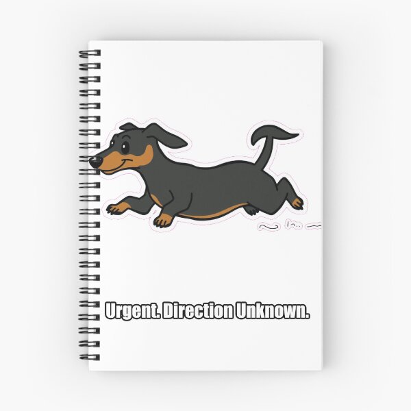 Item preview, Dachshund - Urgent Direction Unknown - Funny Doxie Gift designed and sold by pawdrops.