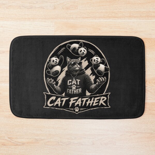Item preview, panda/cat father designed and sold by @jon.