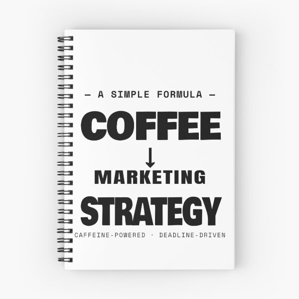 Item preview, Coffee Into Marketing Strategy Simple Formula designed and sold by TheJustVibes.