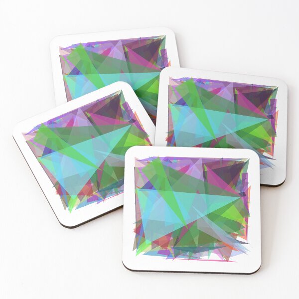 Item preview, Layered Prism Triangle Abstract designed and sold by PATTERNCODE.